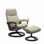 Stressless® Consul (M) Signature chair with footstool Recliners Stressless 8