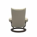 Stressless® Wing (M) Classic Base Recliner with Ottoman Recliners Stressless 10