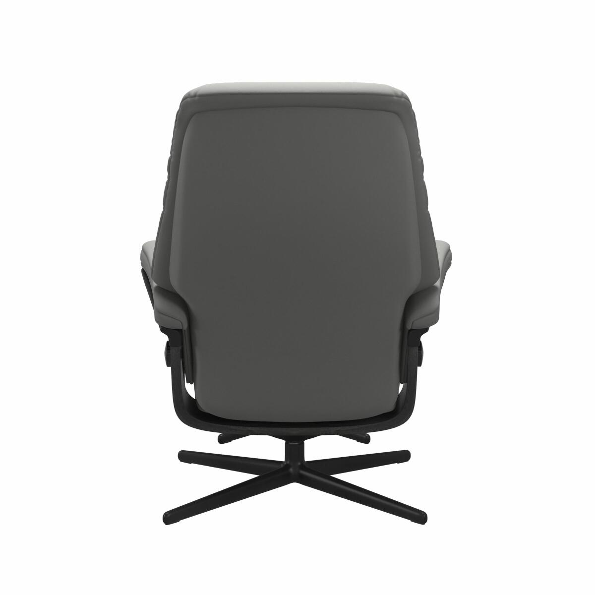 Stressless® Sunrise (M) Cross Chair with Ottoman Recliners Stressless 6