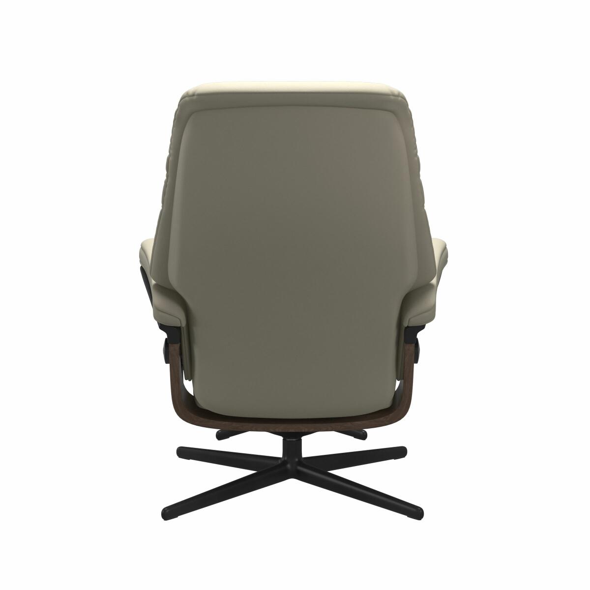 Stressless® Sunrise (L) Cross Chair with Ottoman Recliners Stressless 6