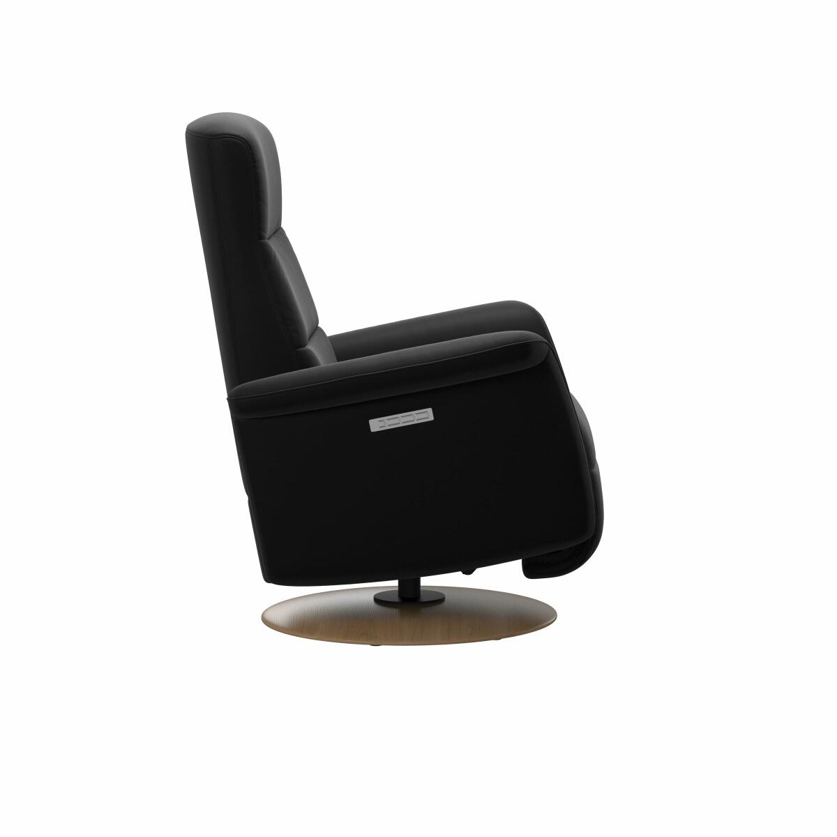 Stressless® Mike (M) Power with Moon wood base Recliners Stressless 6