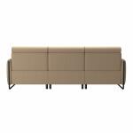 Stressless® Emily Steel 2 seater Power left with Long Seat (M) Sectionals Stressless 11