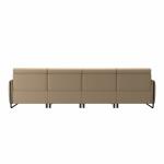 Stressless® Emily Steel 3 seater Power left with Long Seat (M) Sectionals Stressless 11