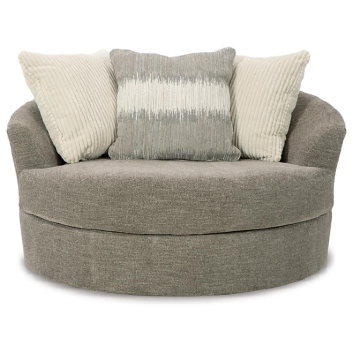 Creswell Oversized Swivel Accent Chair Outlet Chairs 7
