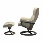 Stressless® Mayfair (L) Signature Base Recliner with Ottoman Recliners Stressless 9