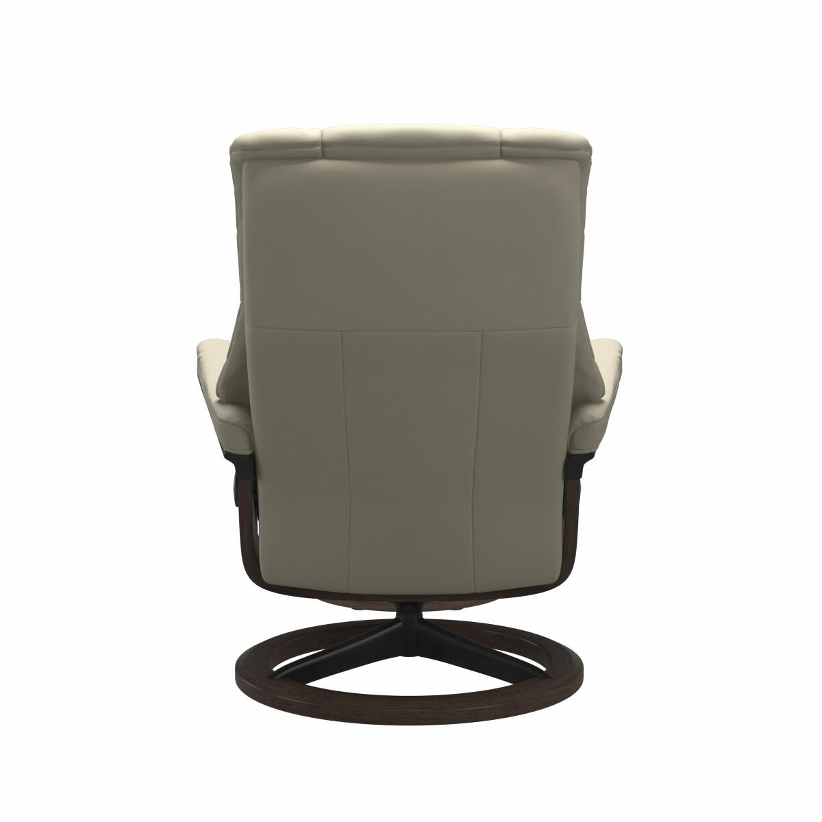Stressless® Mayfair (L) Signature Base Recliner with Ottoman Recliners Stressless 6