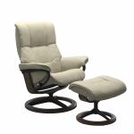 Stressless® Mayfair (L) Signature Base Recliner with Ottoman Recliners Stressless 8