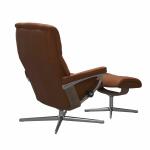 Stressless® Mayfair (M) Cross Chair with Ottoman Recliners Stressless 11
