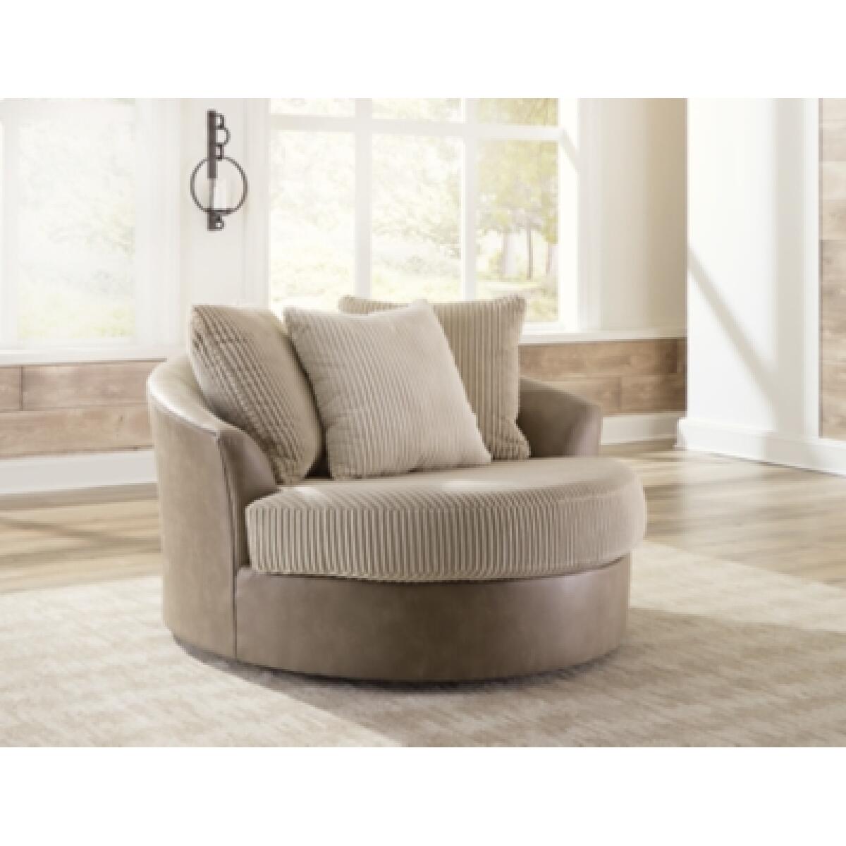 Keskin Oversized Swivel Accent Chair Outlet Recliners 6