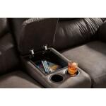 Boxberg Reclining Loveseat with Console Outlet Loveseats 18
