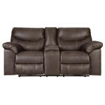 Boxberg Reclining Loveseat with Console Outlet Loveseats 12