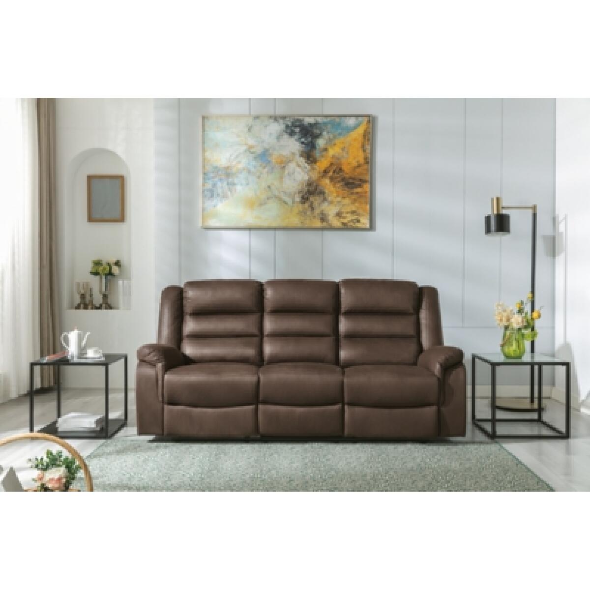Welota Reclining Sofa with Drop Down Table Outlet Sofas 6
