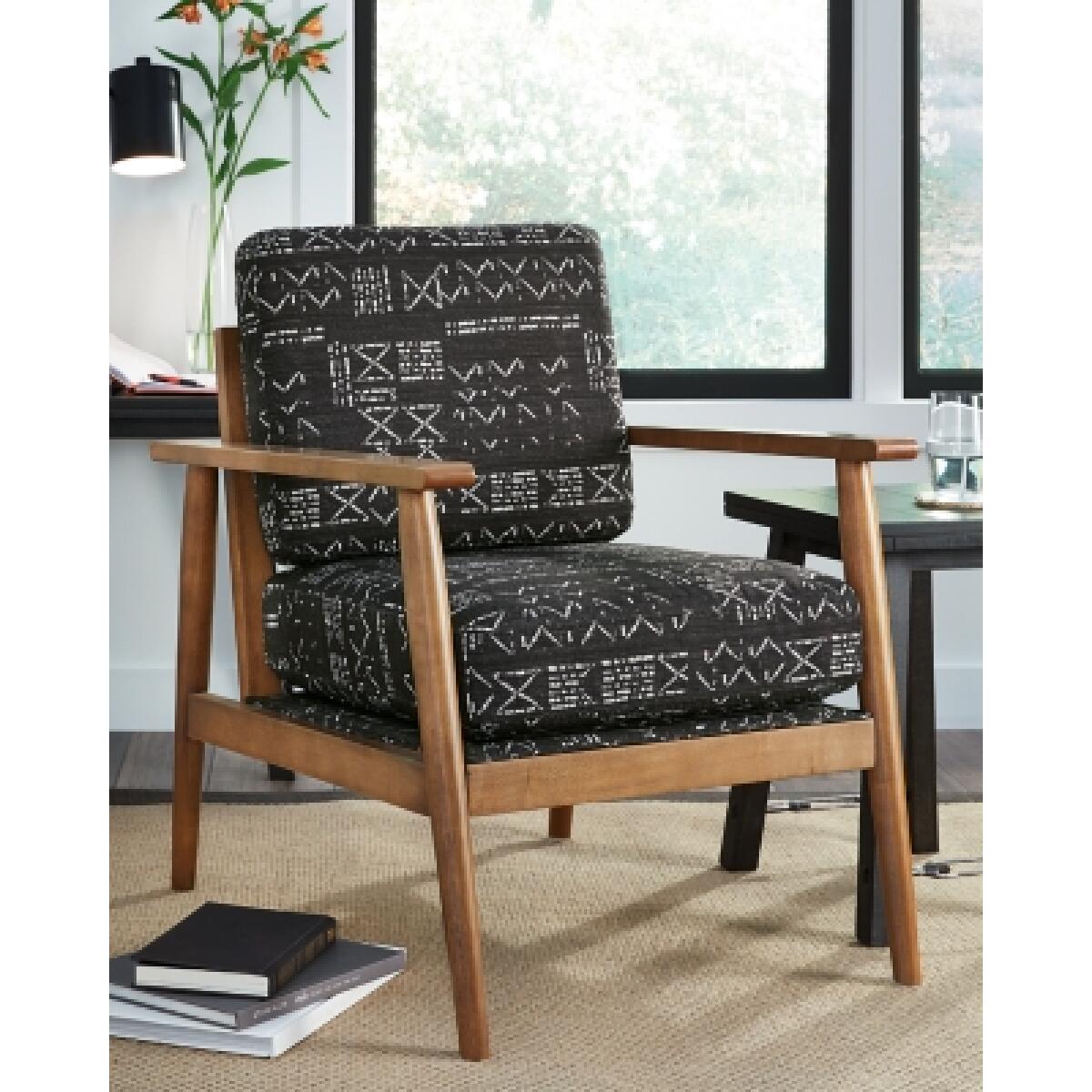 Bevyn Black Accent Chair Outlet Chairs 6