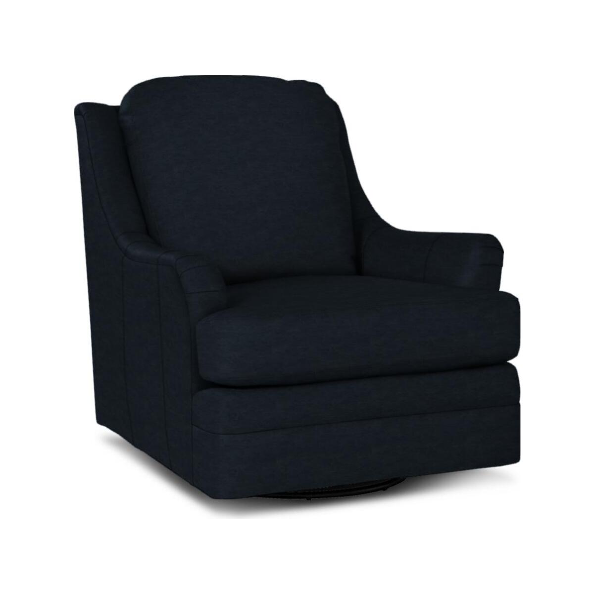 CM Leather Swivel L084510BDSC Chairs Craftmaster Furniture 5