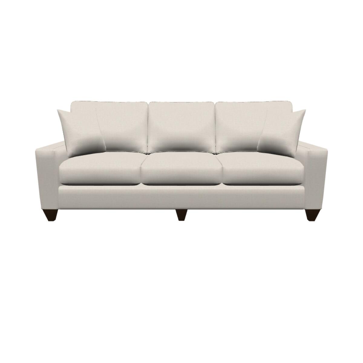 Benchmade Custom Upholstery Great Room Sofa Sofas Bassett Furniture 4