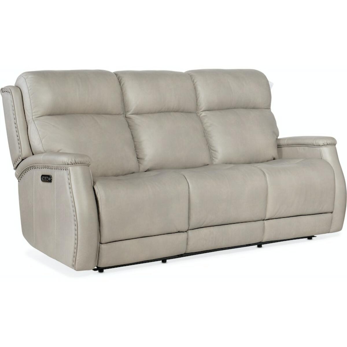 Rhea Zero Gravity Power Recline Sofa With Power Headrest – Sahara Ash Sofas Hooker Furniture 4