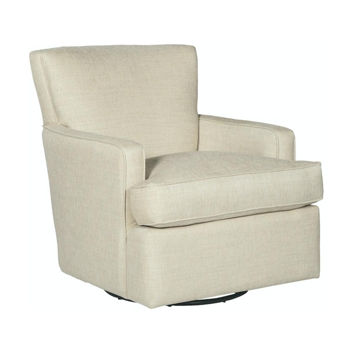 CM Modern Swivel Glider Chair Chairs Craftmaster Furniture 5