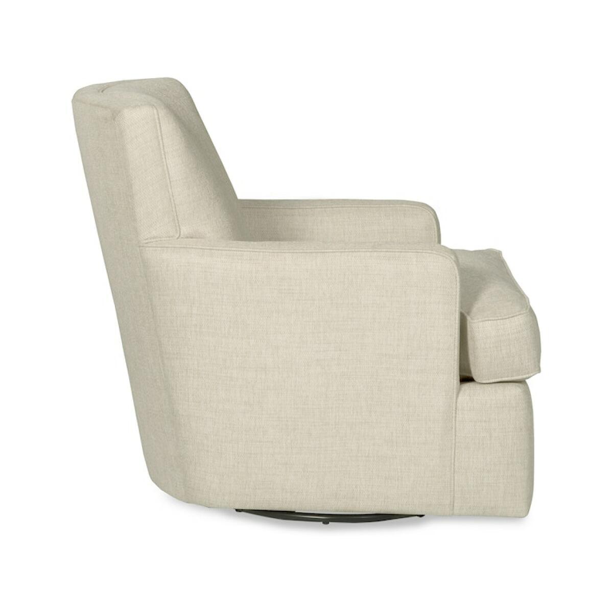 CM Modern Swivel Glider Chair Chairs Craftmaster Furniture 6