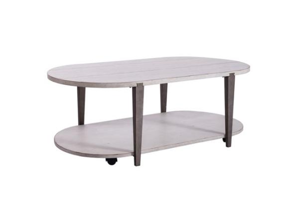 Sterling Oval Cocktail Table Cocktail & Coffee Tables Liberty Furniture