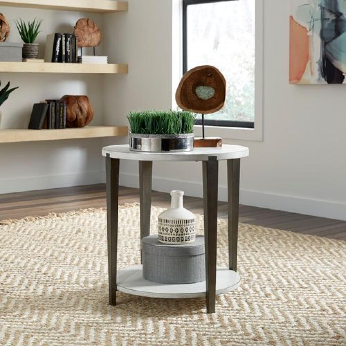 Sterling Round End Table End tables Liberty Furniture 5