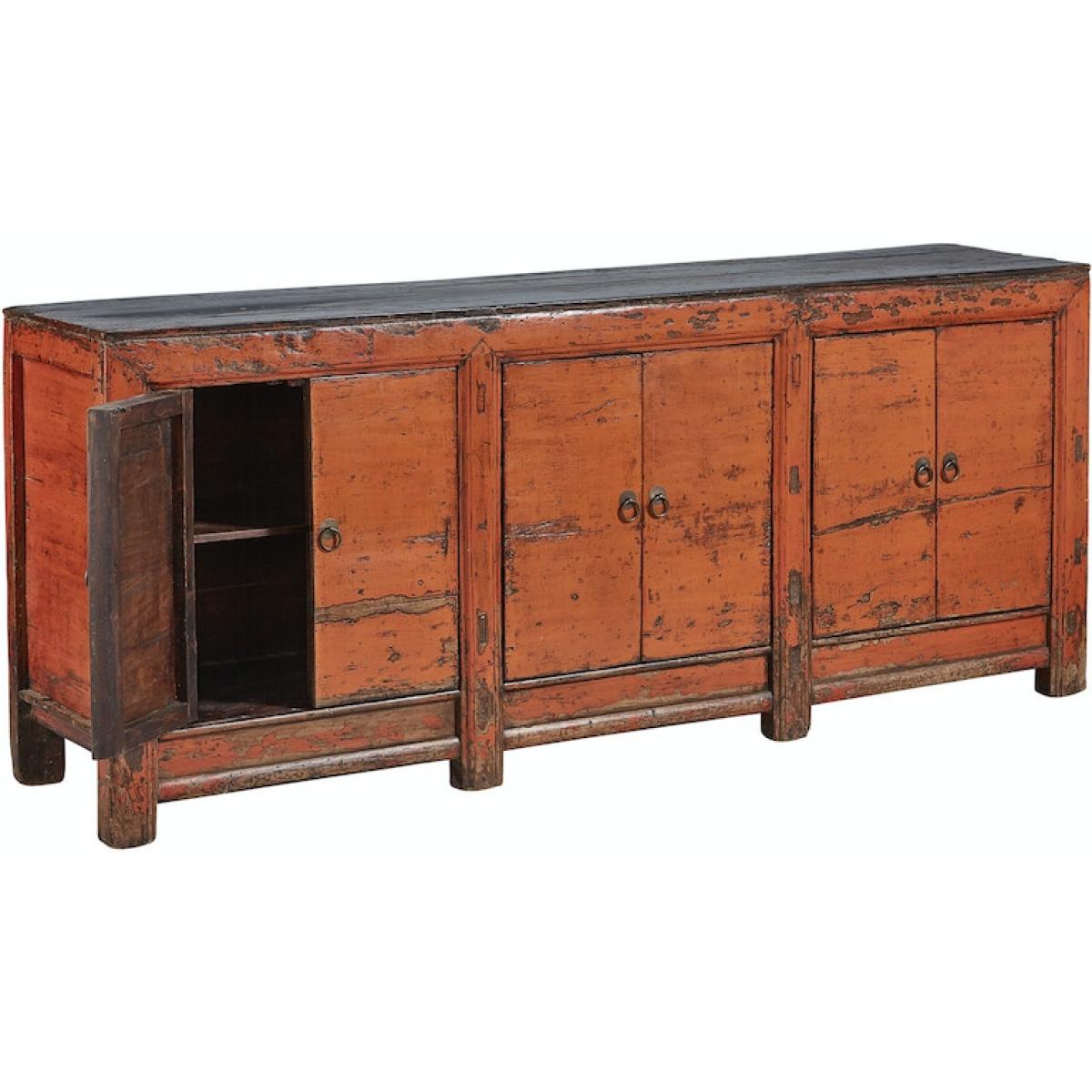 Large Antique Amber Sideboard 20-306 Entertainment Stands Furniture Classics 5