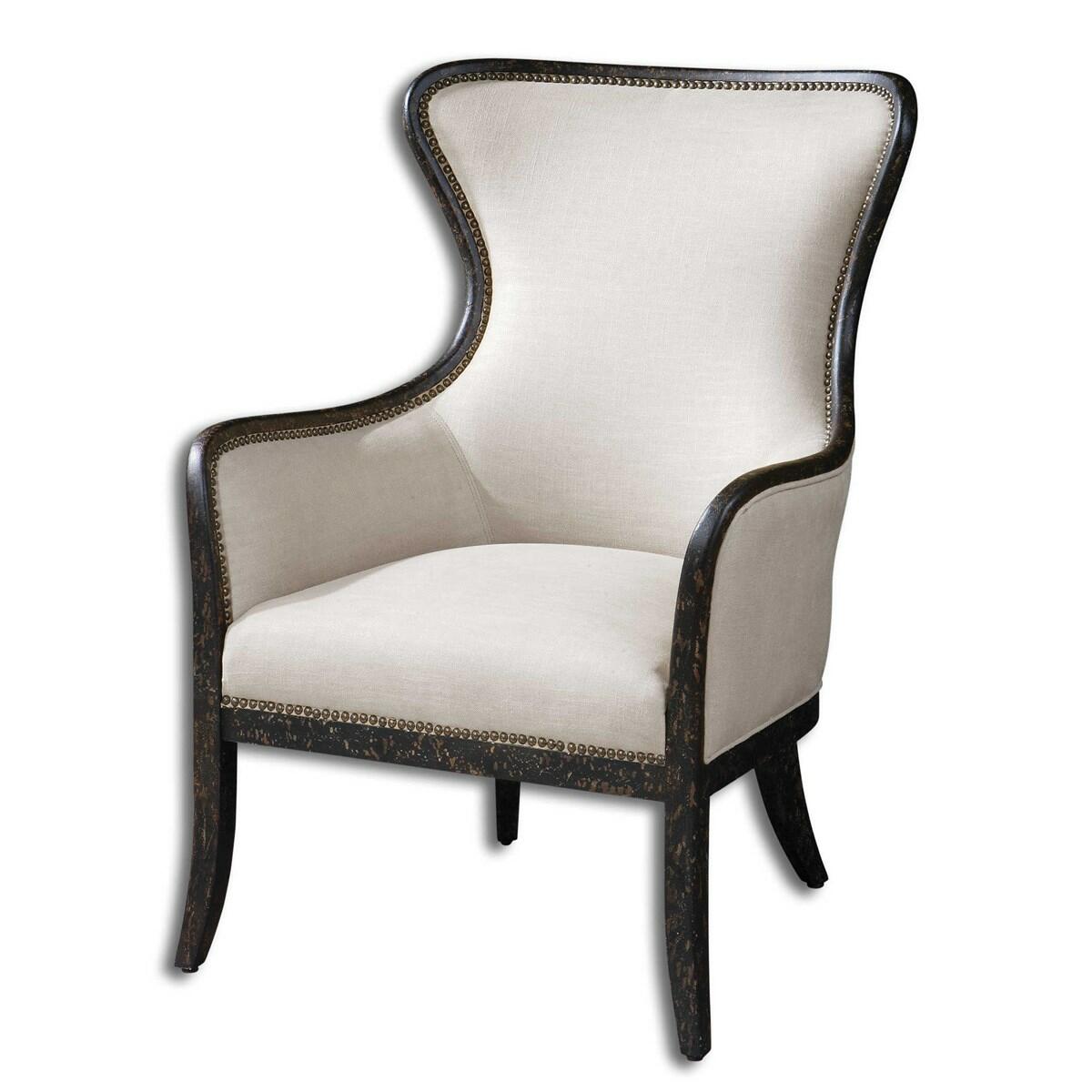 Sandy Wing Chair Chairs Uttermost 4