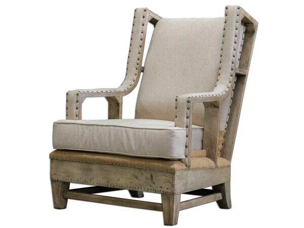 Schafer Arm Chair Chairs Uttermost