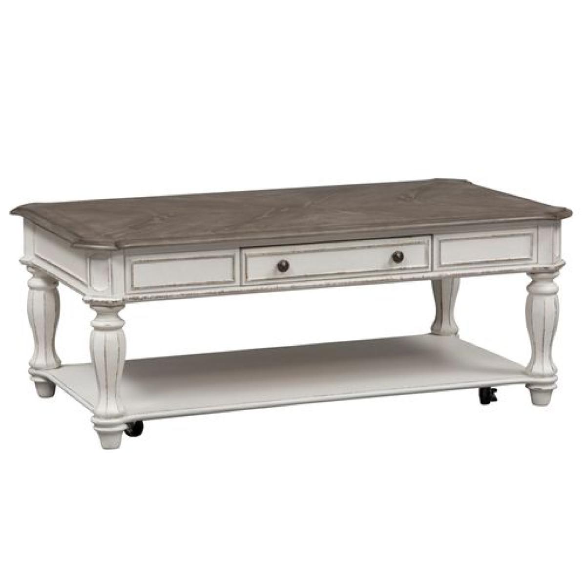 Magnolia Manor Rectangular Cocktail Table Cocktail & Coffee Tables Liberty Furniture 4