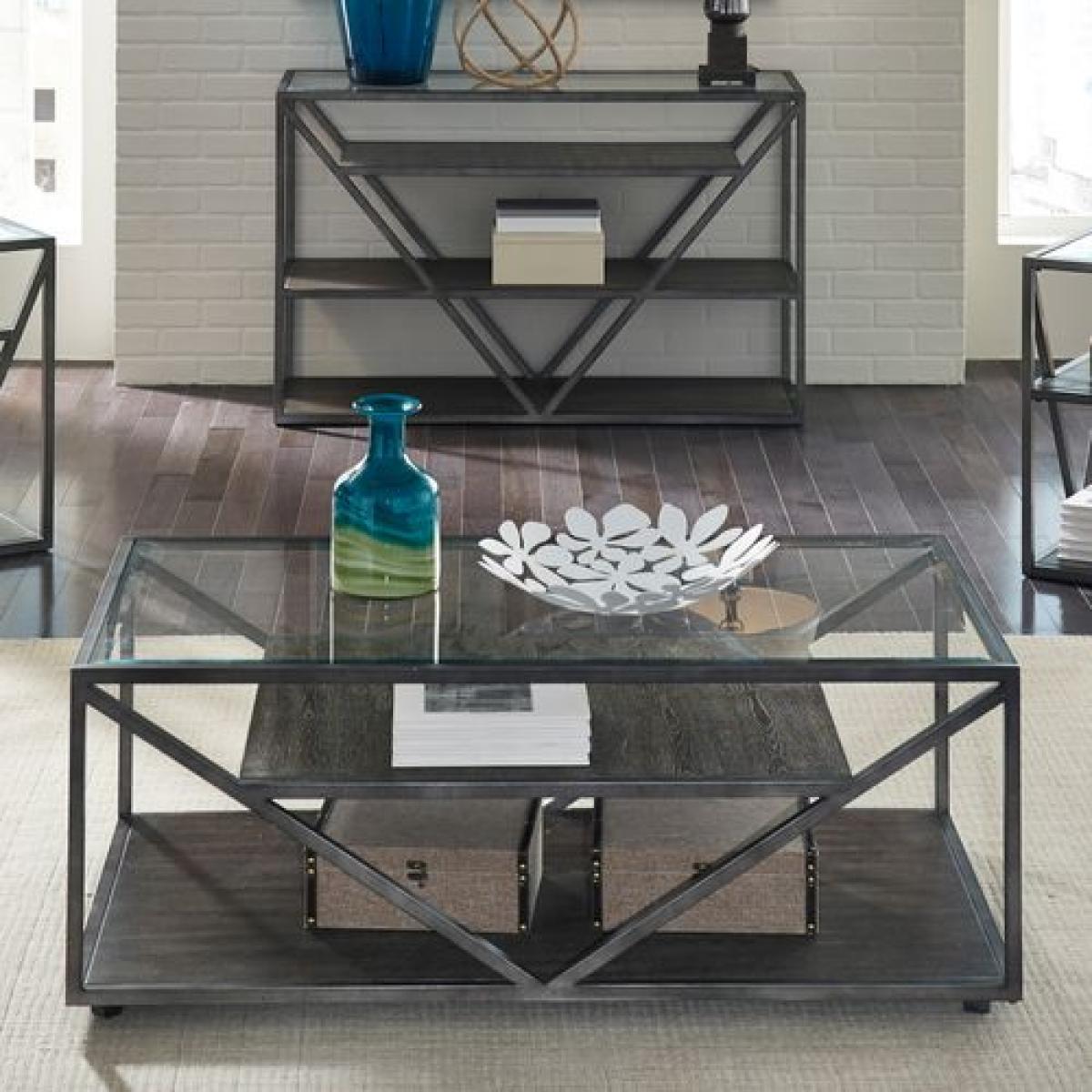 Arista Rectangular Cocktail Table Cocktail & Coffee Tables Liberty Furniture 6