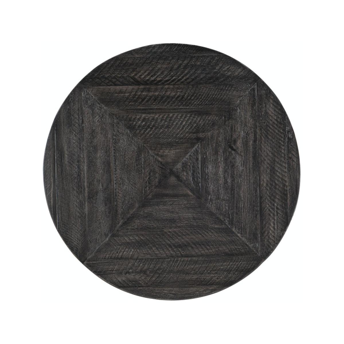 St. Armand Round End Table Black End tables Hooker Furniture 5