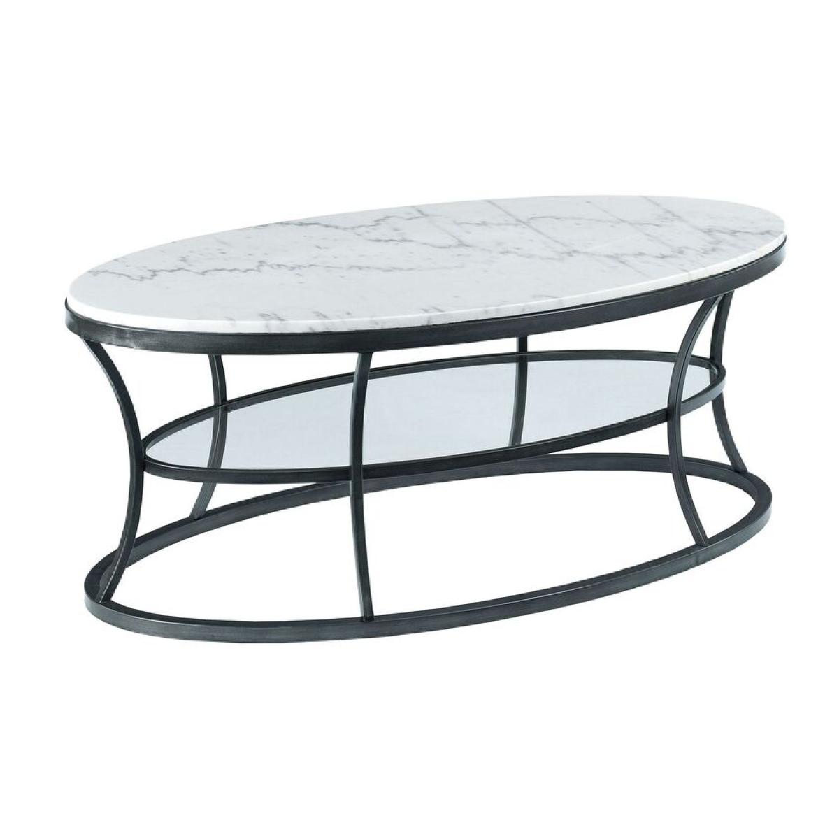 Impact Oval Coffee Table Cocktail & Coffee Tables Hammary 4