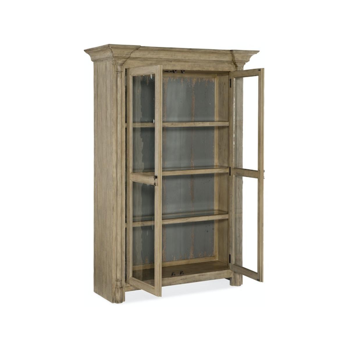 Ciao Bella Display Cabinet- Natural Dining Storage Hooker Furniture 5