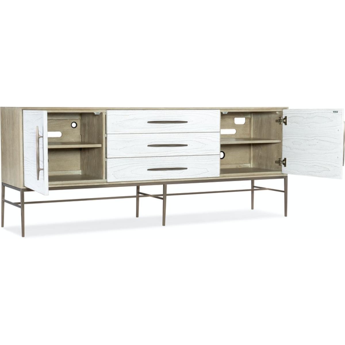Cascade Entertainment Console Entertainment Stands Hooker Furniture 7