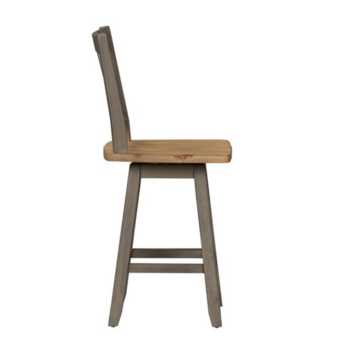 Lindsey Farm Counter Height Swivel Chair Chairs & Benches Liberty Furniture 6