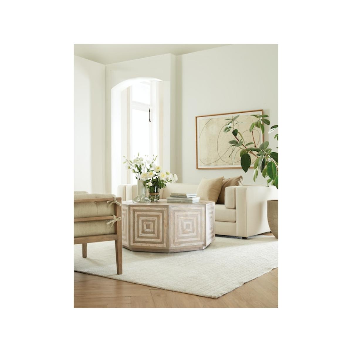 Commerce & Market Octagonal Cocktail Table Cocktail & Coffee Tables Hooker Furniture 8