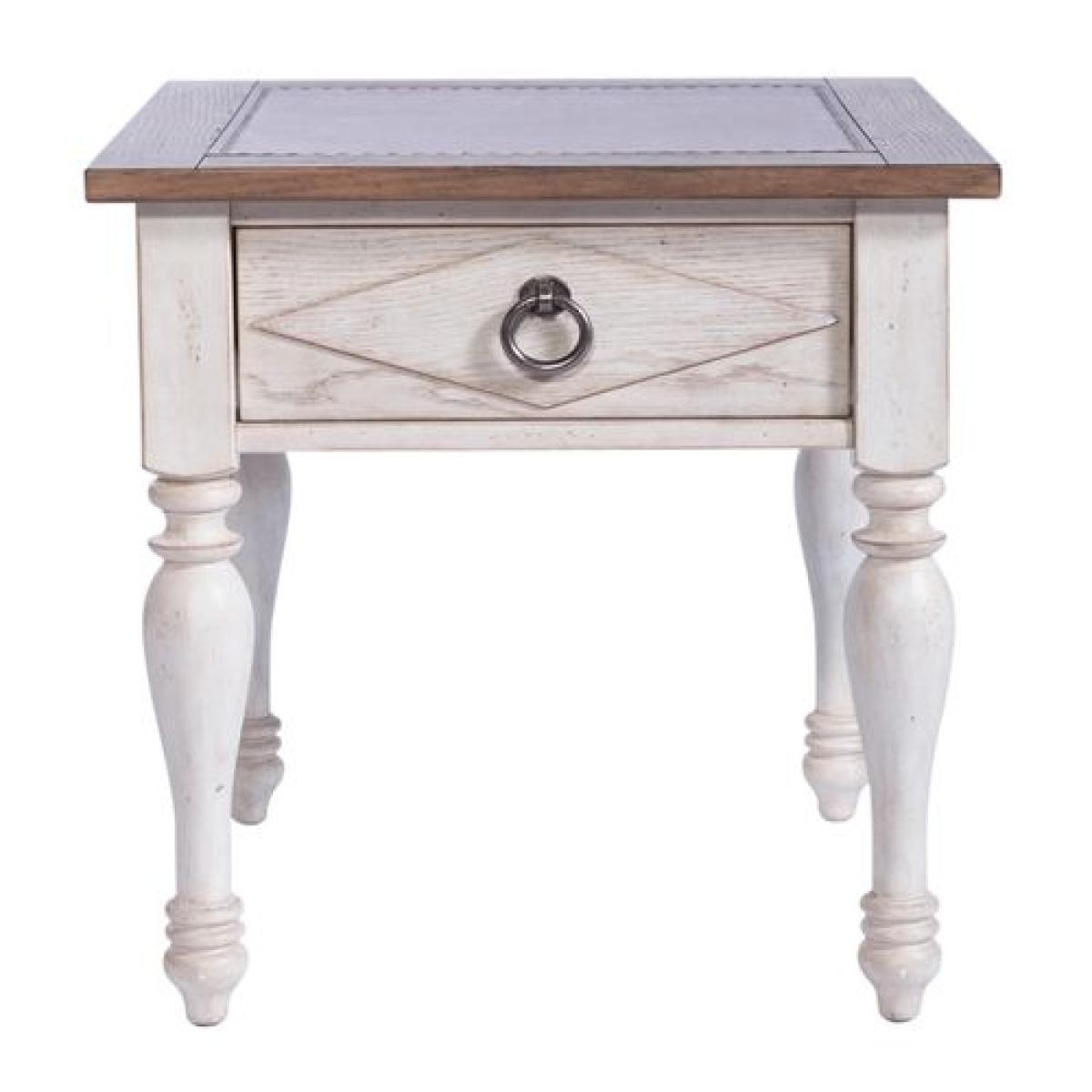 Willow Cottage 1 Drawer End Table End tables Liberty Furniture 4