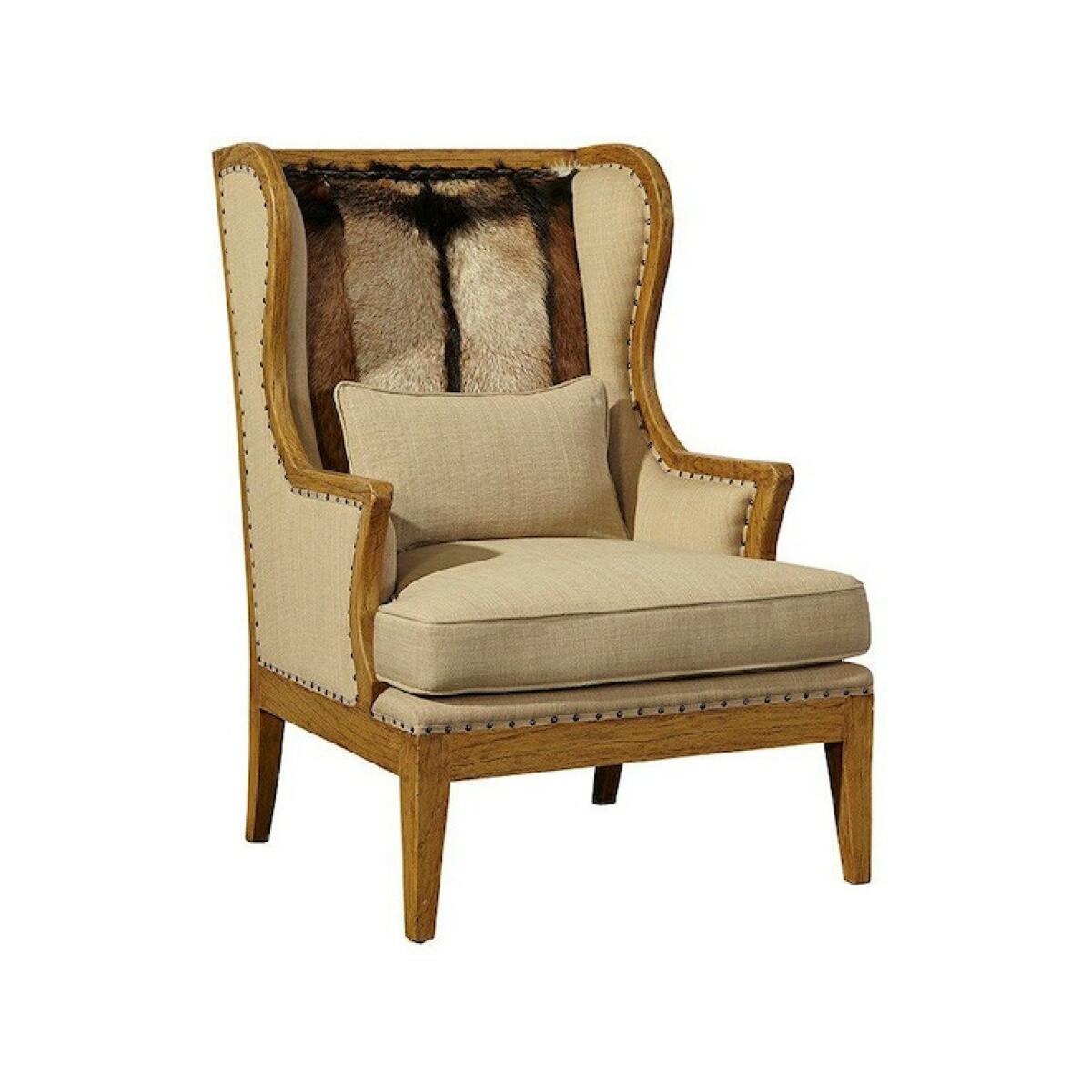 Billings Upholstered Wing Chair Chairs Furniture Classics 4