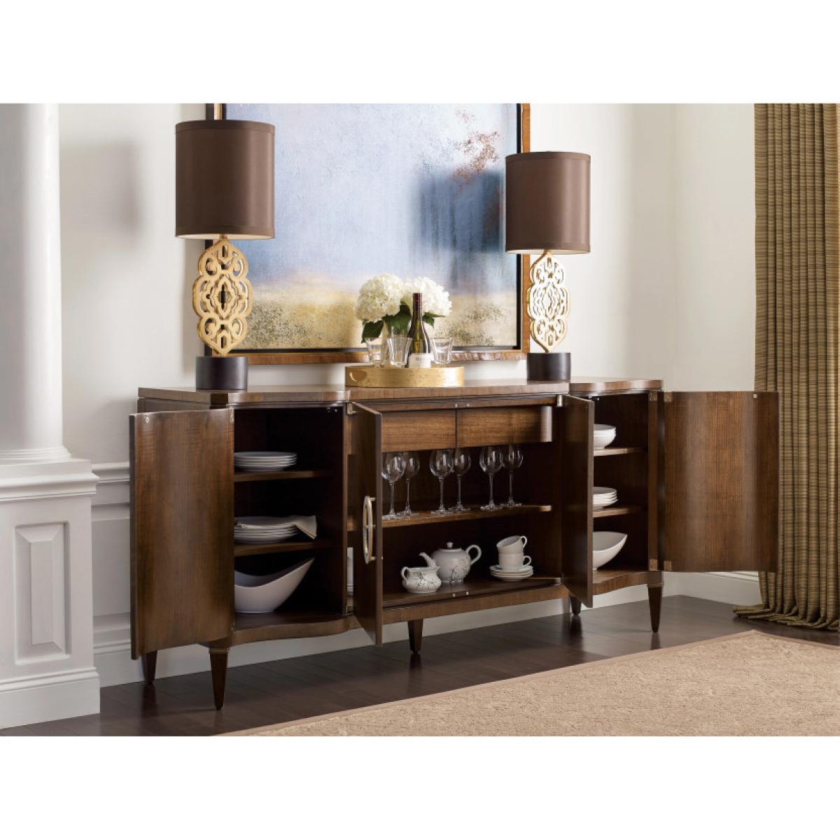 Vantage Springfield Buffet Dining Storage American Drew 6
