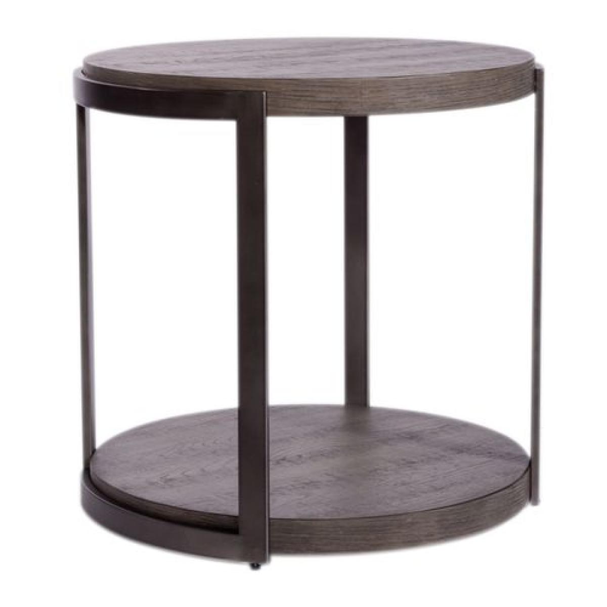 Modern View Round End Table End tables Liberty Furniture 4