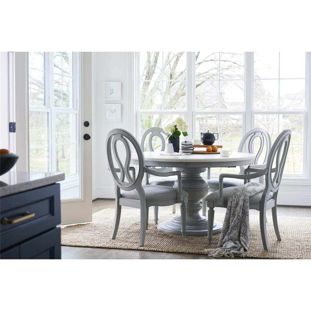 Summer Hill Pierced Back Arm Chair Chairs & Benches Universal Furniture 6