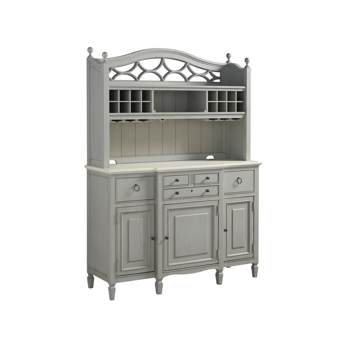 Summer Hill Summer Hill Serving Buffet With Bar Hutch Dining Storage Universal Furniture 5