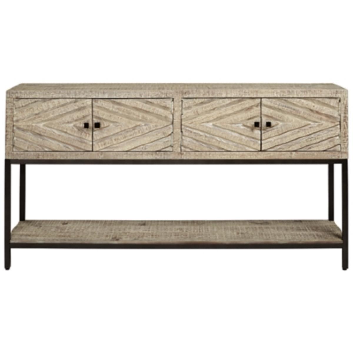 Roanley Sofa/Console Table Outlet Entertainment 8