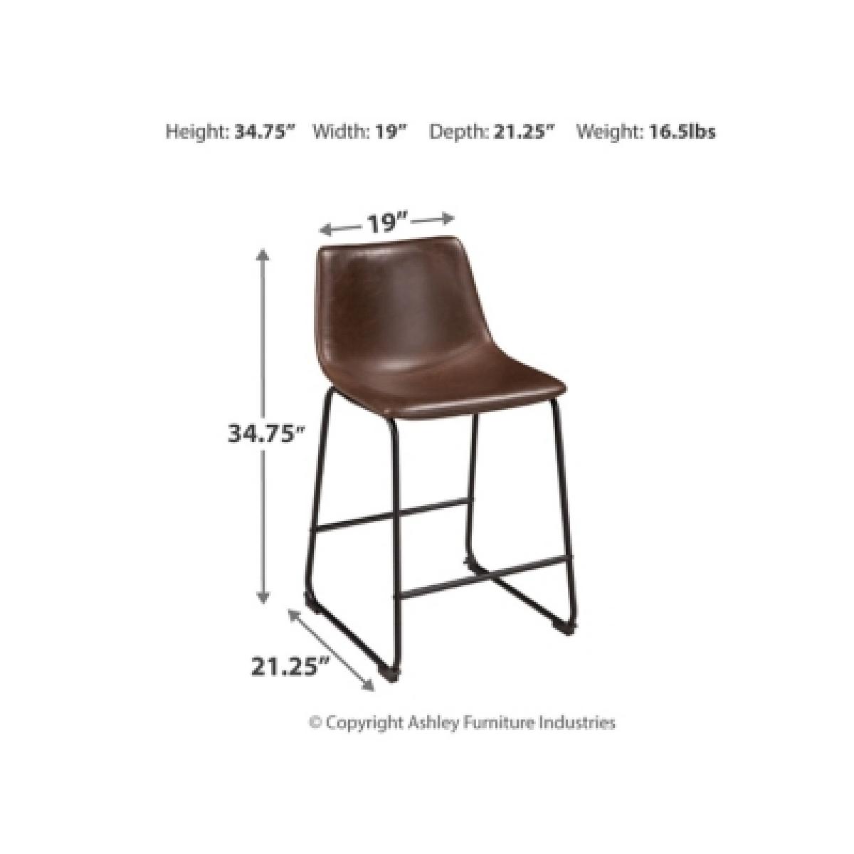 Outlet Dining Room Centiar Counter Height Bar Stool Brown Outlet Dining Room 8