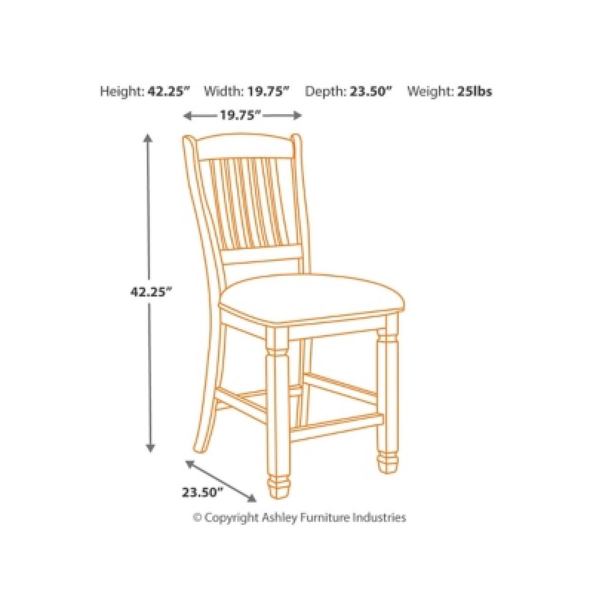 Bolanburg Counter Height Bar Stool Outlet Dining Room 8