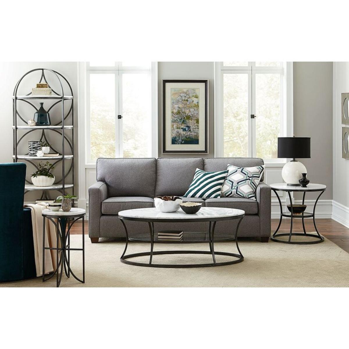 Impact Oval Coffee Table Cocktail & Coffee Tables Hammary 5