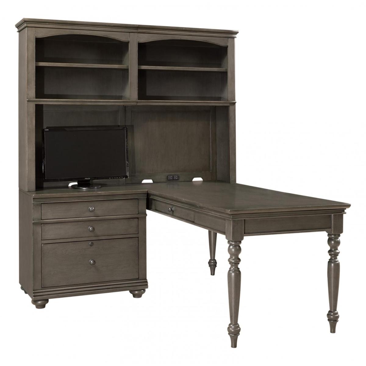Oxford Peppercorn Modular File Base Office Storage Aspen Home 5