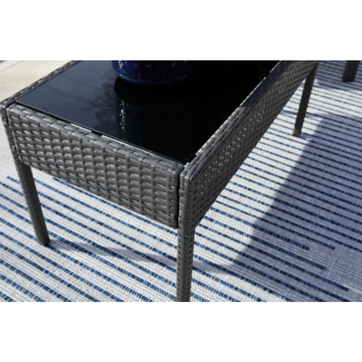 Alina Outdoor Love/Chairs/Table Set (Set of 4) Outlet Outdoor 23
