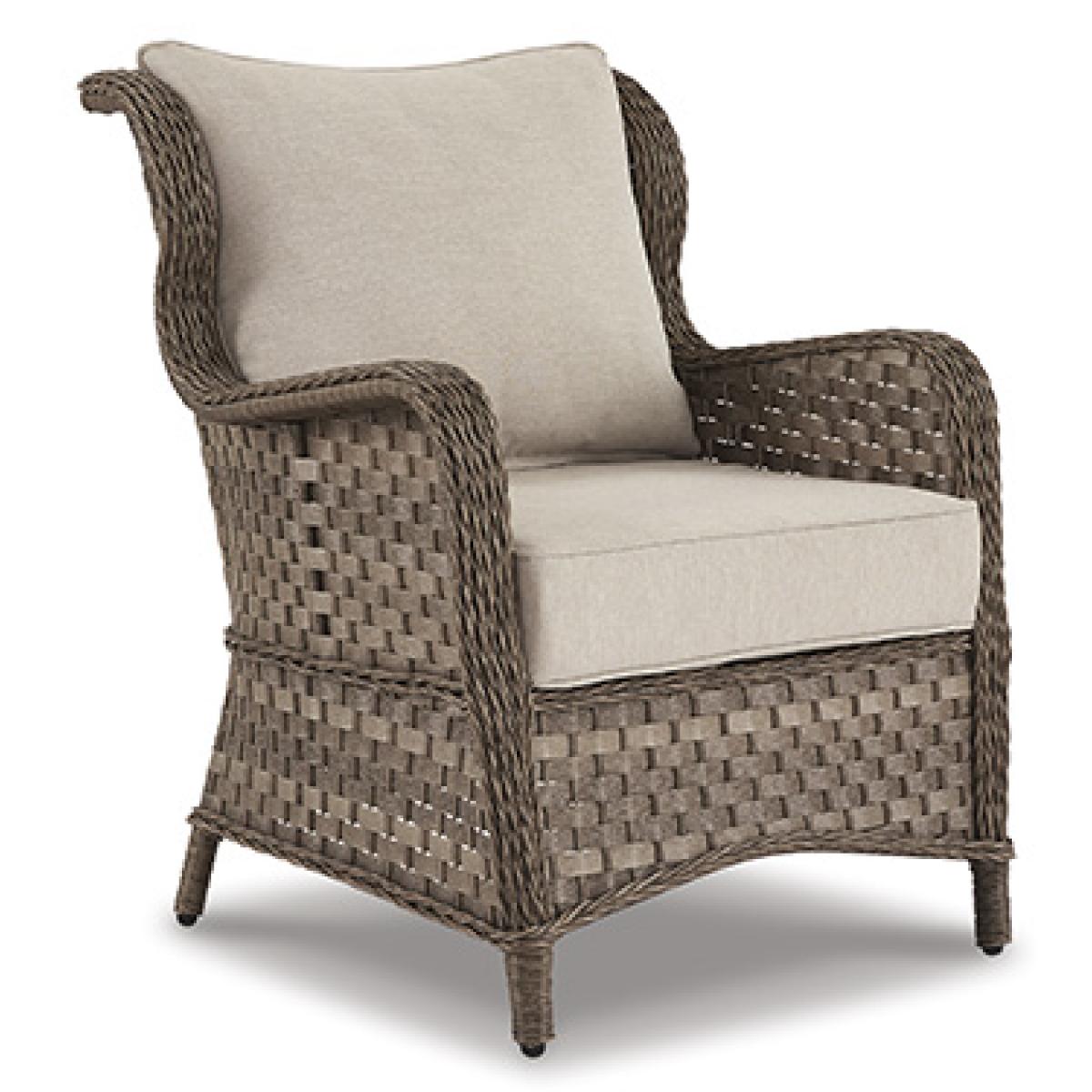 Clear Ridge Lounge Chair with Cushion (Set of 2) Outlet Outdoor 4