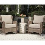 Clear Ridge Lounge Chair with Cushion (Set of 2) Outlet Outdoor 16