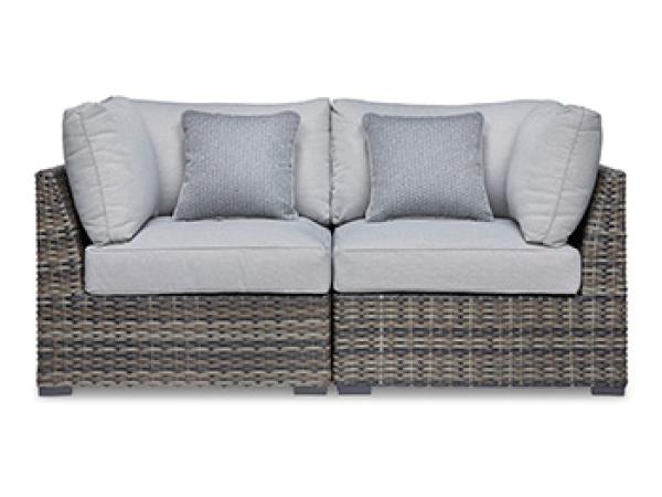 Harbor Court Corner with Cushion (Set of 2) Outlet Outdoor